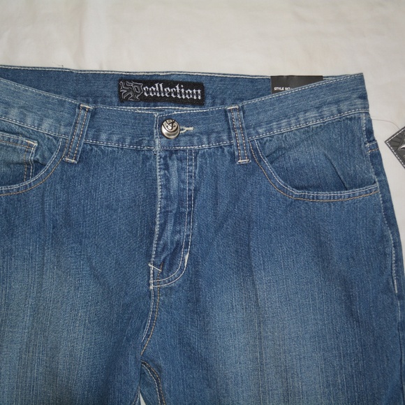 Mens 36 x 32 SP Collection Slim Straight Jeans BTS - Picture 2 of 8